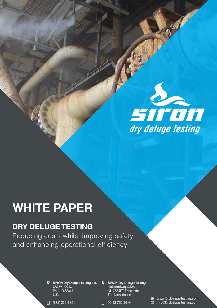 siron dry deluge testing white paper 2018 cover faq